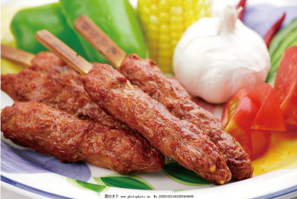 阿拉伯烤肉串图片