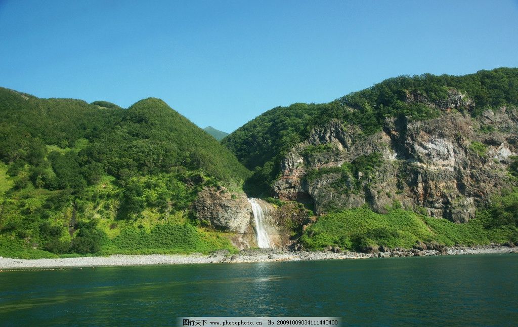 岩石 山 水 倒影 美丽山水 树木 海景 摄影图库 海洋景观 自然风景