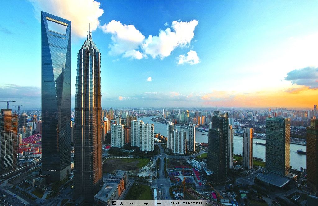 上海世贸大厦图片,建筑摄影 建筑园林-图行天下