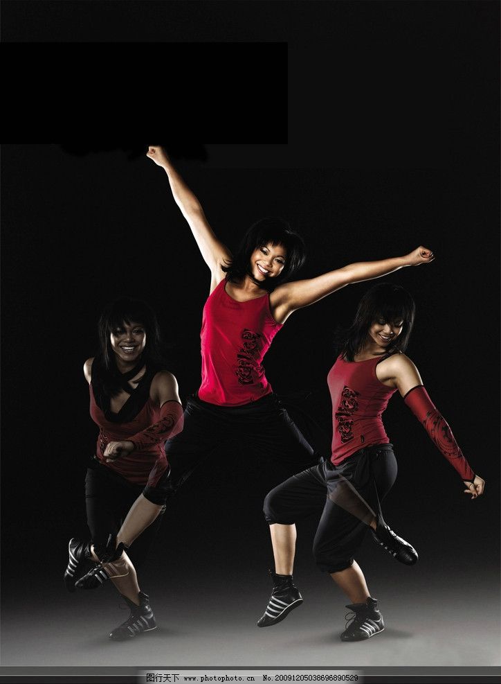 热舞 健身 有氧操 莱美 杠铃 运动 力量 活力 动