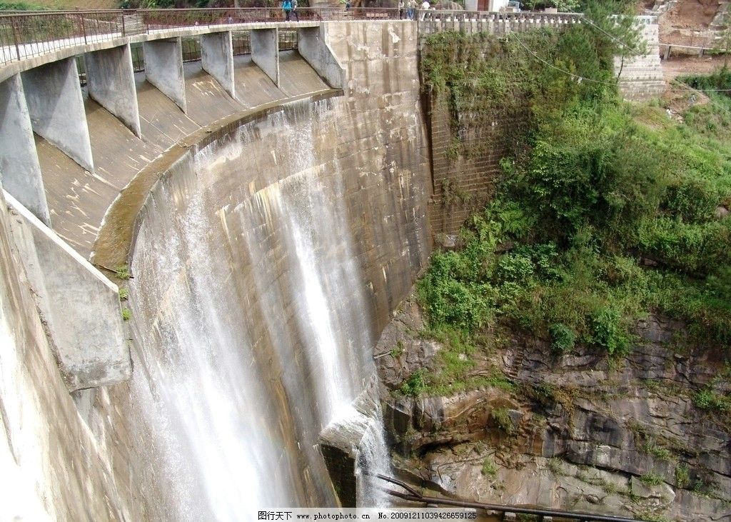 大坝图片 图行天下