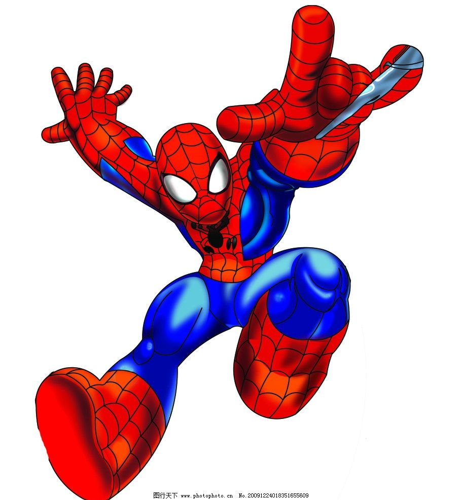 蜘蛛侠q版卡通萌图