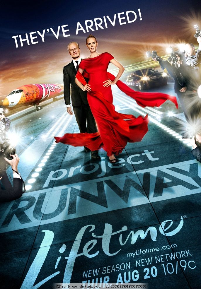 美国选秀节目 天桥骄子 高清晰海报图片