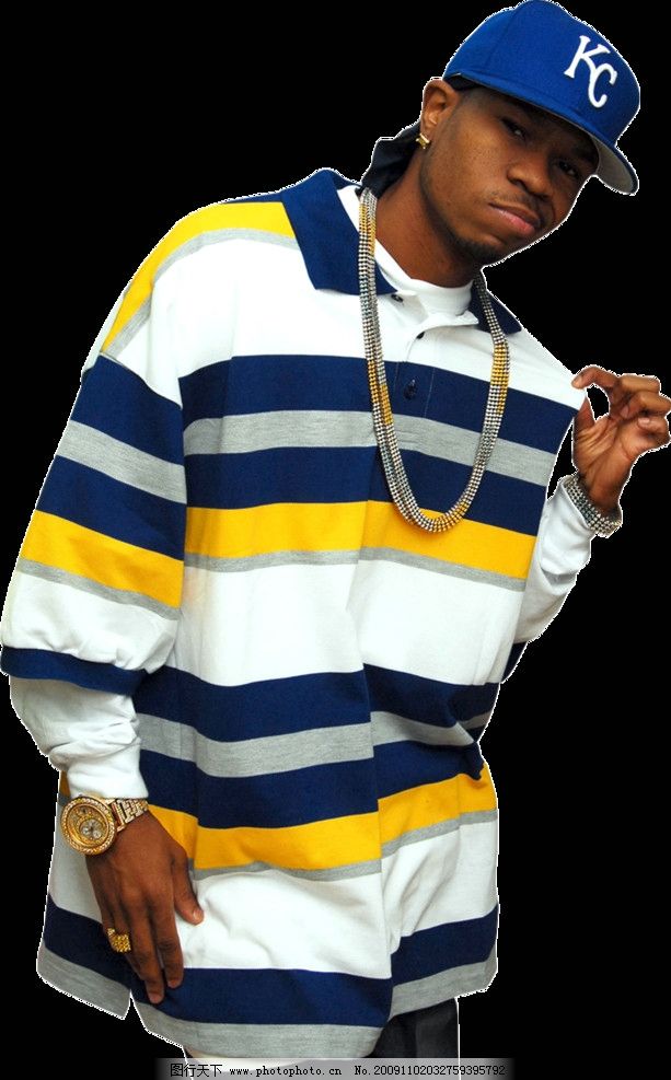 嘻哈小子,Chamillionaire,嘻哈,街舞,黑人,人物,PSD分层素材,源文件,72DPI,PSD